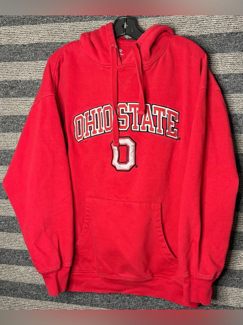 Cadre Athletic Ohio State Buckeyes Red NCAA Hoodie Sweatshirt Men’s XL EUC